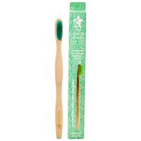 The Earth Brush Bamboo Toothbrush Adult - Soft Green